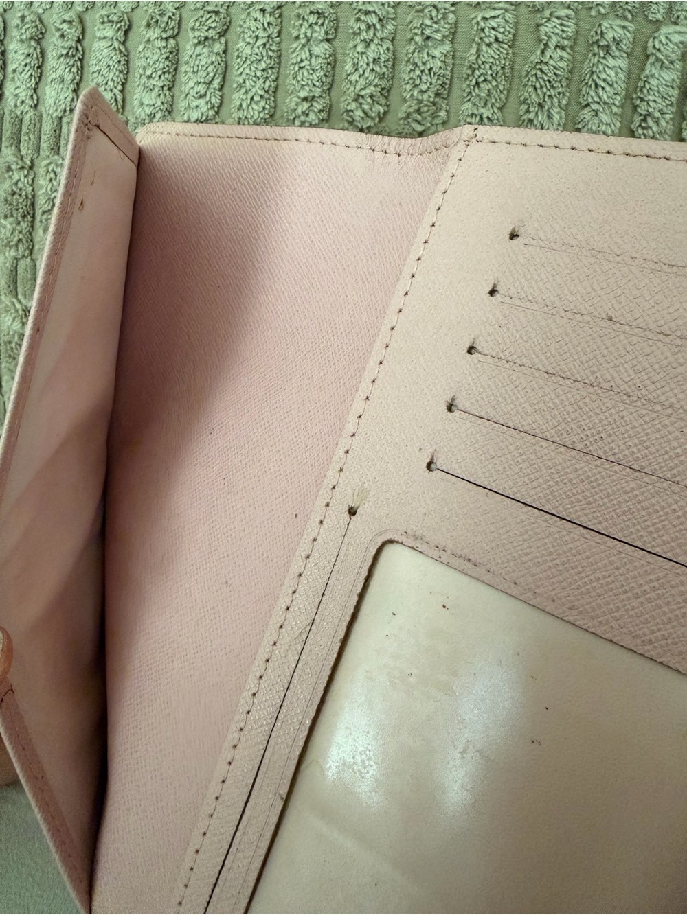 Authentic Louis Vuitton White Multicolor Monogram Wallet with Gold Hardware - Picture 10 of 15